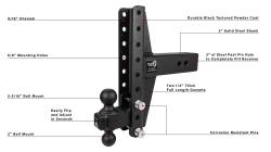 BulletProof Hitches - BulletProof ED30OFFSET 3.0" Extreme Duty 4" & 6" Offset Hitch - Image 7