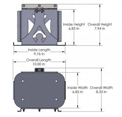 Artec Industries - Artec OP3407 Optima Battery Rear Mount Group 34 - Image 2