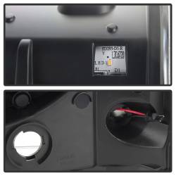 Spyder Auto - Spyder Auto 5084507 Black Light Bar Projector Headlights for 05-07 Ford SD - Image 4