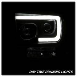 Spyder Auto - Spyder Auto 5084507 Black Light Bar Projector Headlights for 05-07 Ford SD - Image 9