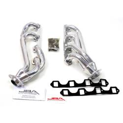 JBA Headers 1650S-2JS 1-5/8" Shorty Stainless Headers Ceramic for 65-70 Mustang