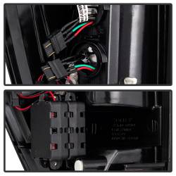 Spyder Auto - Spyder Auto 5001061 Black/Clear LED Taillights for 02-06 Avalanche 1500/2500 - Image 3