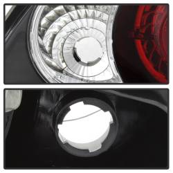 Spyder Auto - Spyder Auto 5000330 Black/Clear Euro Style Taillights for 02-04 Acura RSX - Image 5