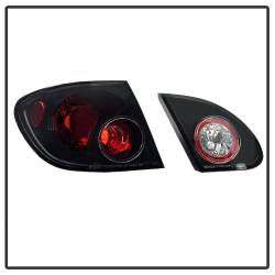 Spyder Auto - Spyder Auto 5007339 Black/Clear Euro Style Taillights for 03-08 Toyota Corolla - Image 5