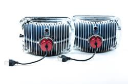 Morimoto - Morimoto LFRB110 Holley RetroBright LED Headlights Euro Yellow 5x7 Each - Image 3