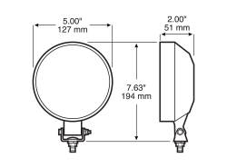 Peterson - Peterson V408 Vehicle-Mounted Work Light - Image 2