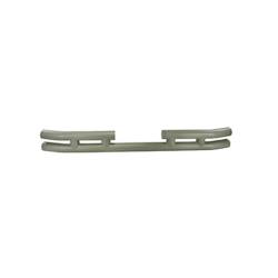 Rugged Ridge - Rugged Ridge 11572.03 Double Tube Bumper Rear 3" Titanium 87-06 Jeep Wrangler YJ - Image 1