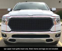 APS - APS Wire Mesh Grille Black for 19-24 Ram 1500 GR04GEE40H - Image 1