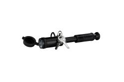 BulletProof Hitches - BulletProof BLACKBPLP Single 5/8" Diameter Keyed Black Ops Locking Hitch Pin - Image 1