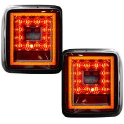 Recon - Recon 264237BK OLED Tail Lights Smoked Lens for 18-24 Wrangler JL - Image 2
