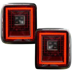 Recon - Recon 264237RBK OLED Tail Lights Red Smoked Lens for 18-24 Wrangler JL - Image 2