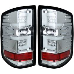 Recon - Recon 264238CL LED Tail Lights Clear Lens 14-18 Silverado 1500/HD - Image 2