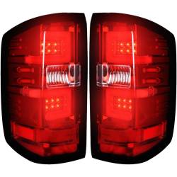 Recon - Recon 264238RD LED Tail Lights Red Lens 14-18 Silverado 1500/HD - Image 2
