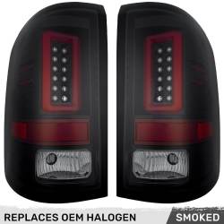 Recon - Recon 264239BK LED Tail Lights Smoked Lens 14-18 GMC Sierra 1500/HD - Image 1
