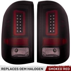 Recon - Recon 264239RBK LED Tail Lights Red Smoked Lens 14-18 GMC Sierra 1500/HD - Image 1