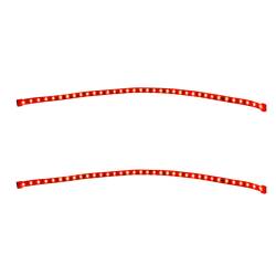 Recon - Recon 264701RD 24" Flexible High Power LED Light Strips-2pc. Red - Image 1