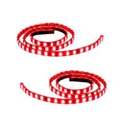 Recon - Recon 264703RD 48" Flexible High Power LED Light Strips-2pc. Red - Image 1