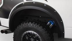 Bushwacker Pocket Style Rear Fender Flares Black Ford F150 20098-02