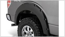 Bushwacker - Bushwacker Pocket Style Rear Fender Flares Black Ford F150 20080-02 - Image 1