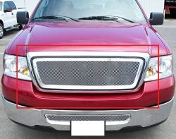 APS - APS Wire Mesh Grille-Polish 04-08 Ford F150 GR06GEC50T - Image 1