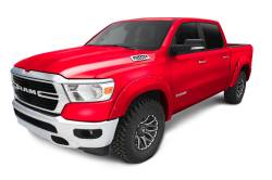 Bushwacker Pocket Style Front/Rear Fender Flares-Painted for Ram 1500 50915-75