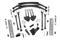 Rough Country Suspension Systems - Rough Country 58270 6" V2 4-Link Lift Kit for 05-07 F250/F350 Super Duty DSL 4WD - Image 1