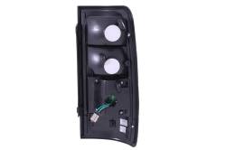 Anzo USA - Anzo 311095 Red/Clear Lens Chrome LED Taillights for 91-97 Toyota Land Cruiser - Image 2