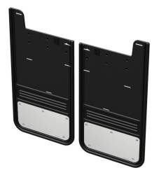 Gatorback GCR38R-SS 12" Black Rear Mud Flap Set for Ram 2500/3500