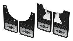 Gatorback GCR28K-C 12" Black Front/Rear Mud Flap Set for Silverado 1500