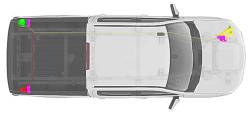 Kleinn Automotive Accessories - Kleinn Automotive GMTRK-4XTREME GM1500 Bolt-On Dual Train Horn - Image 3