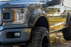 Rough Country Suspension Systems - Rough Country A-F11811 Defender Fender Flares Black for 15-20 Ford F150 - Image 5