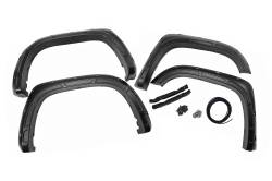 Rough Country Suspension Systems - Rough Country Defender Fender Flares Black Onyx for 14-21 Tundra A-T11411-202 - Image 1
