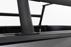 Rough Country Suspension Systems - Rough Country 10406 Aluminum Cargo Bed Rack Black for 15-25 Ford F150 5.5' - Image 6