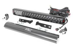 Rough Country Suspension Systems - Rough Country 80773 Bumper Mount 20" LED Light Bar Kit for 11-20 Grand C WK2 - Image 1