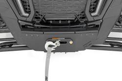 Rough Country Suspension Systems - Rough Country 93157 Front Winch Mount w/Winch Black for Polaris RZR Turbo S4 - Image 6