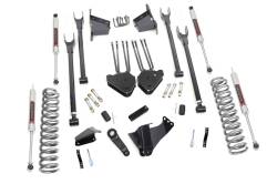 Rough Country Suspension Systems - Rough Country 59140 8" M1 4-Link Lift Kit for 05-07 F250/F350 SD Diesel 4WD - Image 1