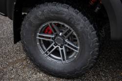 Rough Country Suspension Systems - Rough Country 71122A Bolt-On Front/Rear Caliper Covers Red for 12-20 Ford F150 - Image 4