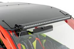 Rough Country Suspension Systems - Rough Country 93139 Windshield Mount 30" LED Light Bar Kit for Polaris RZR Pro - Image 1
