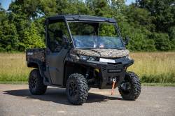 Rough Country Suspension Systems - Rough Country 97069 Heavy Duty Front Bumper w/LED Black for Can-Am Defender - Image 4