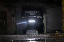 Rough Country Suspension Systems - Rough Country 97004 Bumper Mount 12" LED Light Bar Kit for Defender HD - Image 6