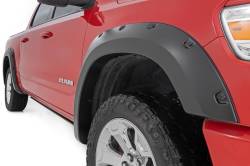 Rough Country Suspension Systems - Rough Country Pocket Fender Flares Black for 19-24 RAM 1500 F-D10914A-PX8 - Image 4
