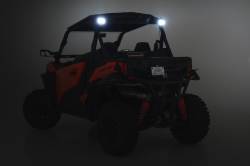 Rough Country Suspension Systems - Rough Country Rear Cab Mount 2" LED Pod Light Kit for Maverick Sport 97084 - Image 5