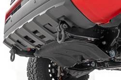 Rough Country Suspension Systems - Rough Country Front Tow Hook/D-Ring Kit Black for 24-25 Toyota Tacoma 73126 - Image 1
