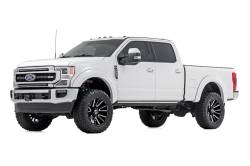 Rough Country Suspension Systems - Rough Country S-F21112-G1 Sport Fender Flares Absolute Black for 17-22 Ford SD - Image 4