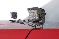 Rough Country Suspension Systems - Rough Country 72105 A-Pillar 3" LED Ditch Light Kit Flood for 24-26 Tacoma - Image 4
