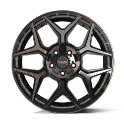 4PLAY - 4PLAY Wheels 4P06 20x9 5x5.0/5.5 0mm Gloss Black/Brushed 4P06-20090-5D55-0BBT - Image 2