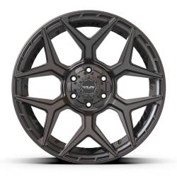 4PLAY - 4PLAY Wheels 4P06 22x9 6x5.5/135 12mm Matte Black 4P06-22090-6D55-12B1 - Image 1