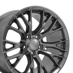 OE Wheels LLC - OE Wheels CV22 18x10.5 5x4.75 56mm Gunmetal CV22-18105-5475-56G - Image 1