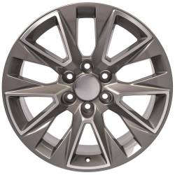 OE Wheels LLC - OE Wheels CV26 20x9 6x5.5 28mm Silver/Machined CV26-20090-6550-28MS - Image 2