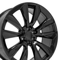 OE Wheels LLC - OE Wheels CV32 24x10 6x5.5 28mm Gloss Black CV32-24100-6550-28B - Image 1